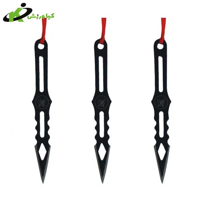 خرید کارد پرتاب سه تایی مدل Wolf