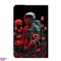 کلاسور طرح فضانورد و گل کد 33