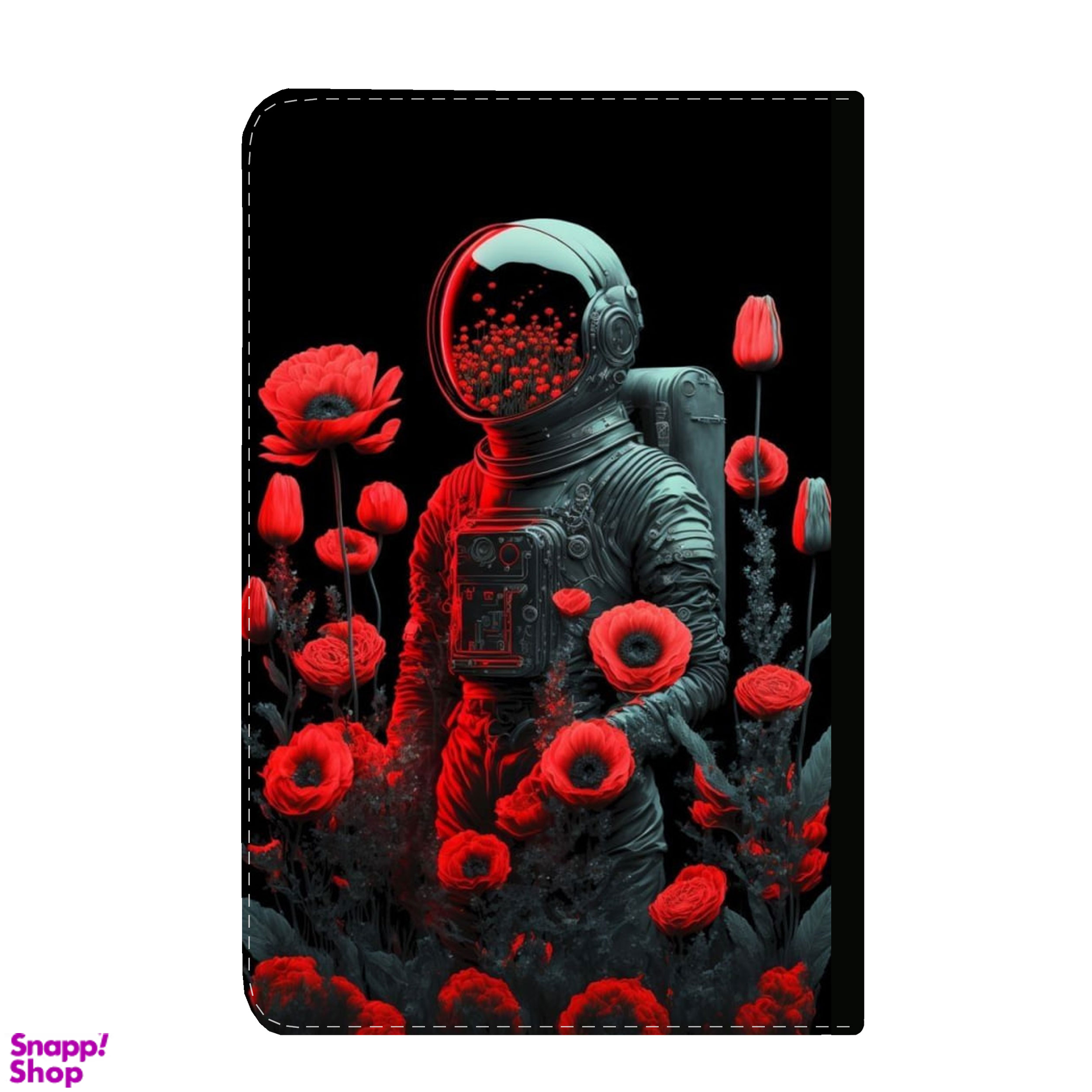 کلاسور طرح فضانورد و گل کد 33