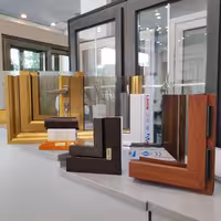 تولید کننده پنجره های آلومینیومی نرمال و ترمال تک حالته و دوحالته 