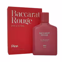 ادوپرفیوم زنانه پینک ویژوآل مدل Baccarat Rouge با رایحه گرم حجم 100 میلی‌لیتر
