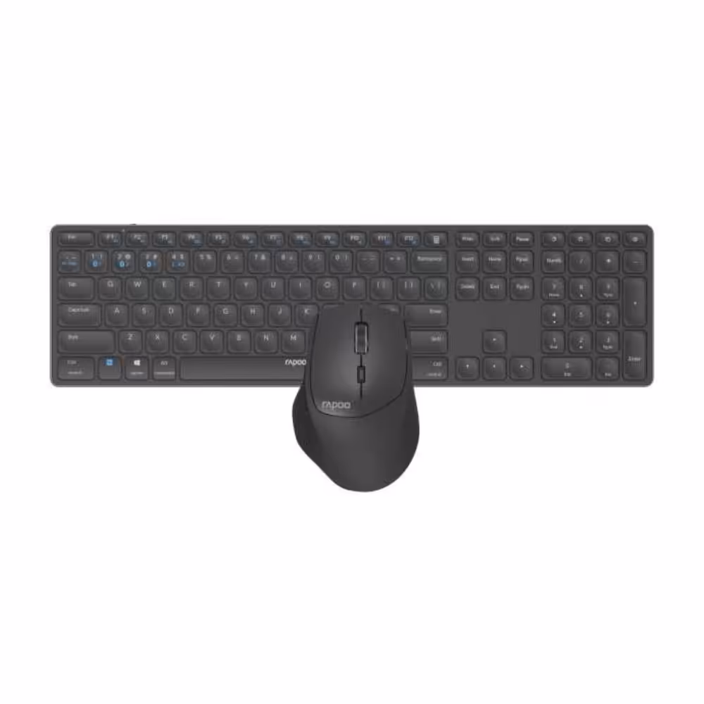 ماوس و کیبورد بی سیم رپو Rapoo Mouse & Keyboard Wireless 9800M
