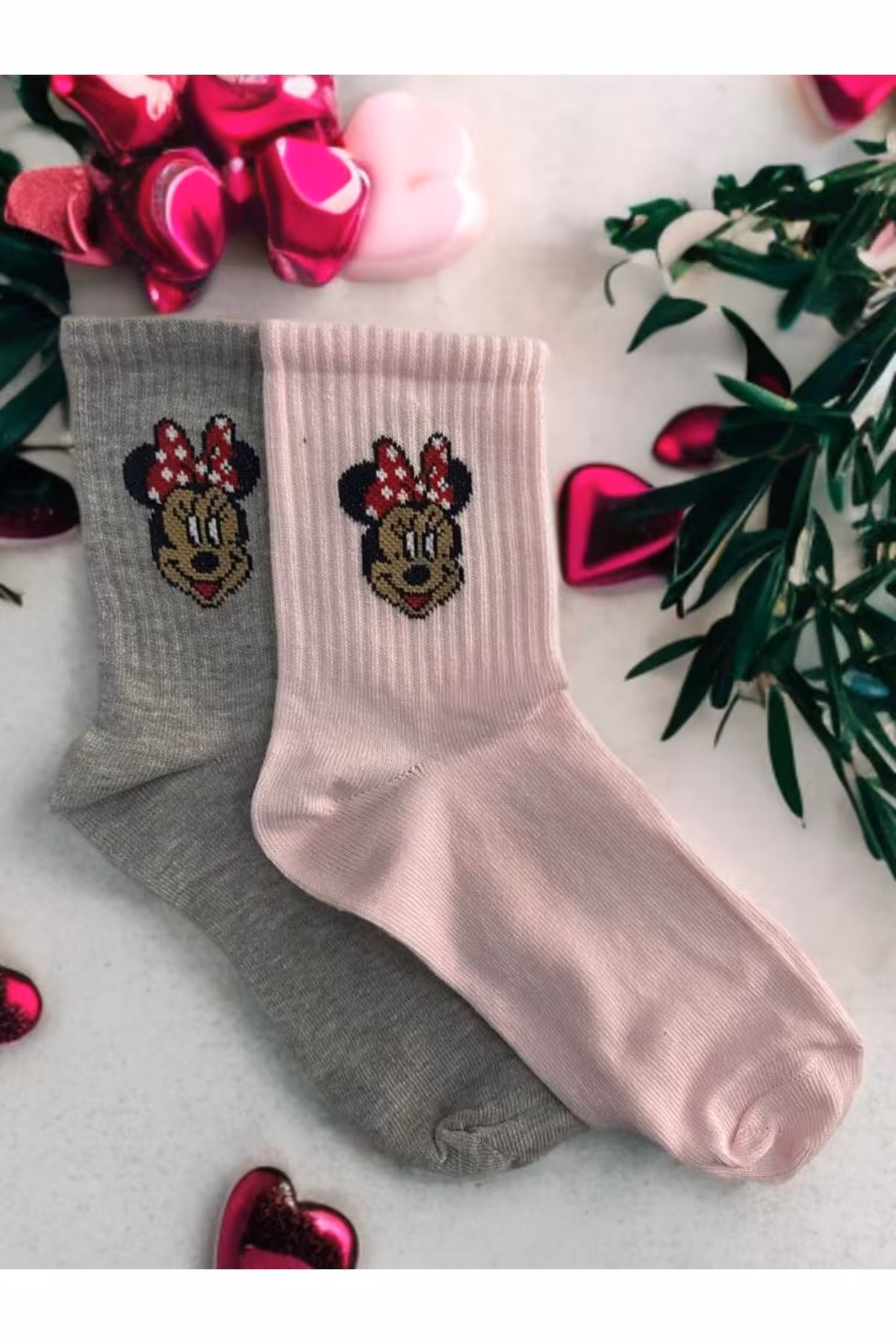 جوراب چند رنگ مردانه و زنانه تنیس کالج 6 قطعه کارتونی Forever