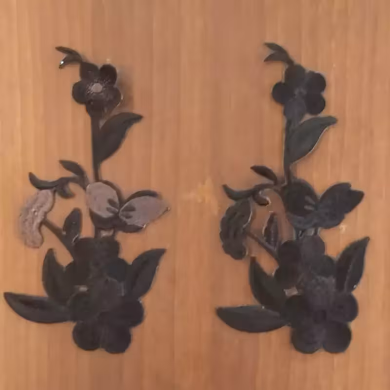 اپلیکه گل جیر 1 عدد