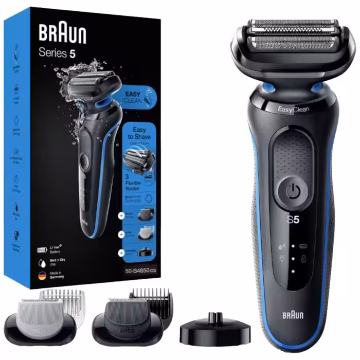 ماشین اصلاح صورت آقایان براون مدل Braun 5 50b4650cs shaver