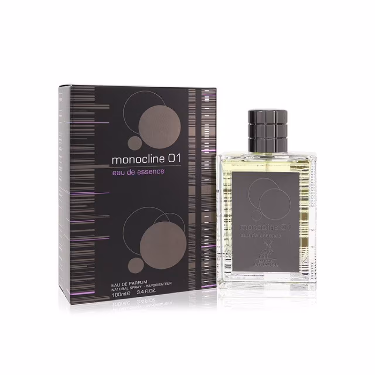 ادو پرفیوم مردانه الحمبرا مدل مولکول 01 حجم 100 میل