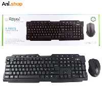 کیبورد و موس بی سیم رویال Royal R-KM815