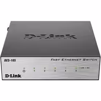 سوییچ 5 پورت دسکتاپ دی-لینک مدل DES-105