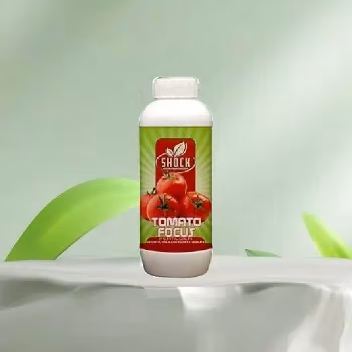 کود مخصوص رنگ آوری گوجه فرنگی شوک آمریکایی یک لیتری (پس کرایه)