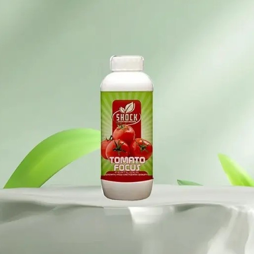 کود مخصوص رنگ آوری گوجه فرنگی شوک آمریکایی یک لیتری (پس کرایه)