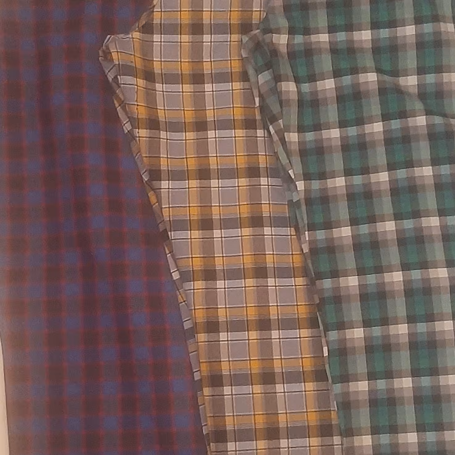 شلوار راحتی پسرانه با پارچه چهارخونه تترون