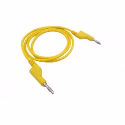 مجموعه 2 عددی کابل دوسر موزی مرغوب زرد 1 متری