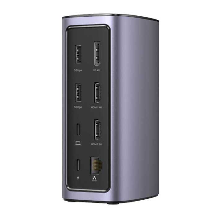 قیمت و خرید هاب و داک استیشن USB-C دوازده پورت یوگرین مدل CM555 | یاس ارتباط