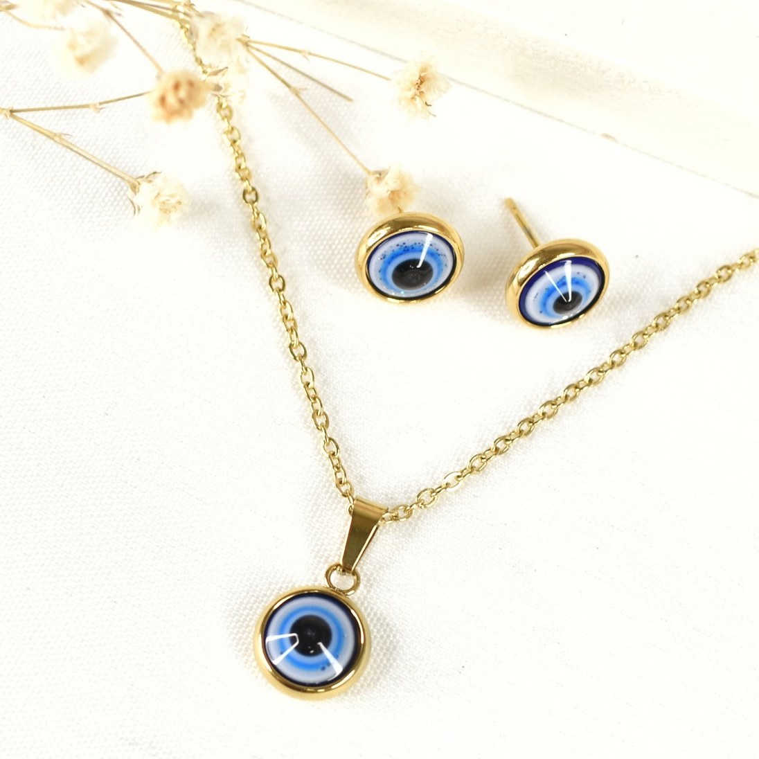 نیمست چشم نظر برند استیل کد7971