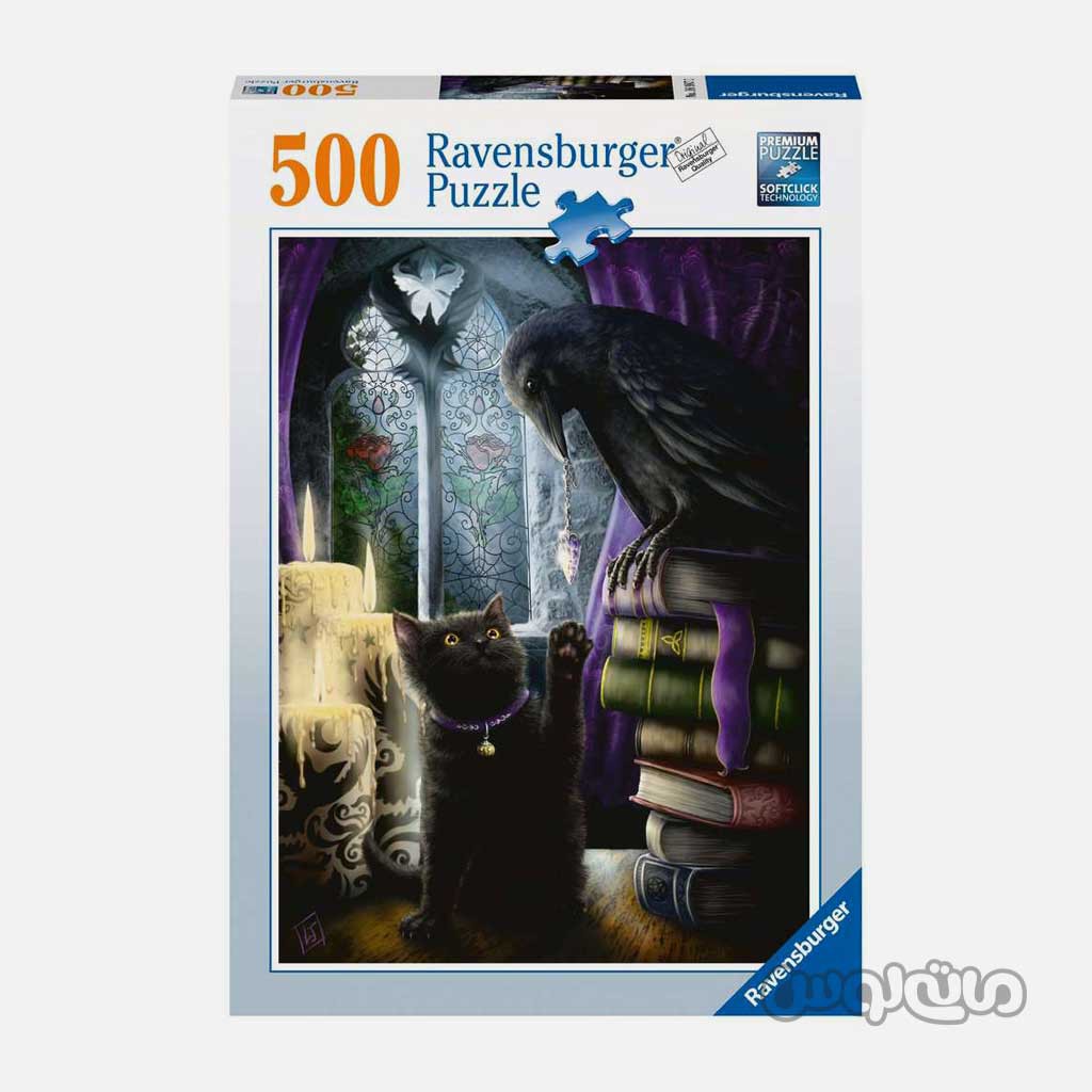 پازل 500 قطعه گربه سیاه و کلاغ رونزبرگر

