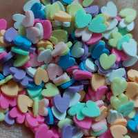 فیمو قلب رنگی