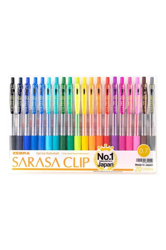 پک ساراسا 20 عددی zebra sarasa