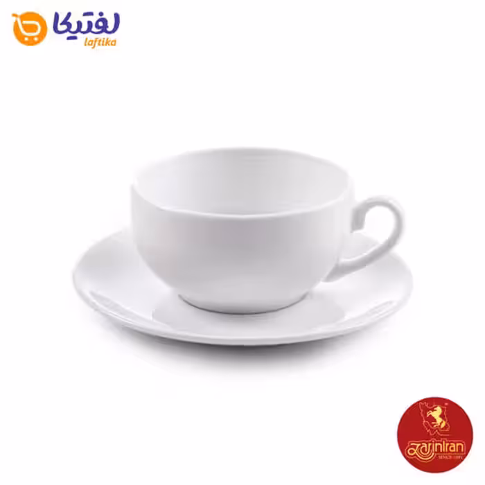 سرویس کاپوچینو لاته چینی زرین ایتالیا اف سفید 12 پارچه