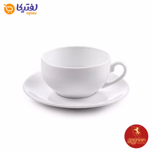 سرویس کاپوچینو لاته چینی زرین ایتالیا اف سفید 12 پارچه