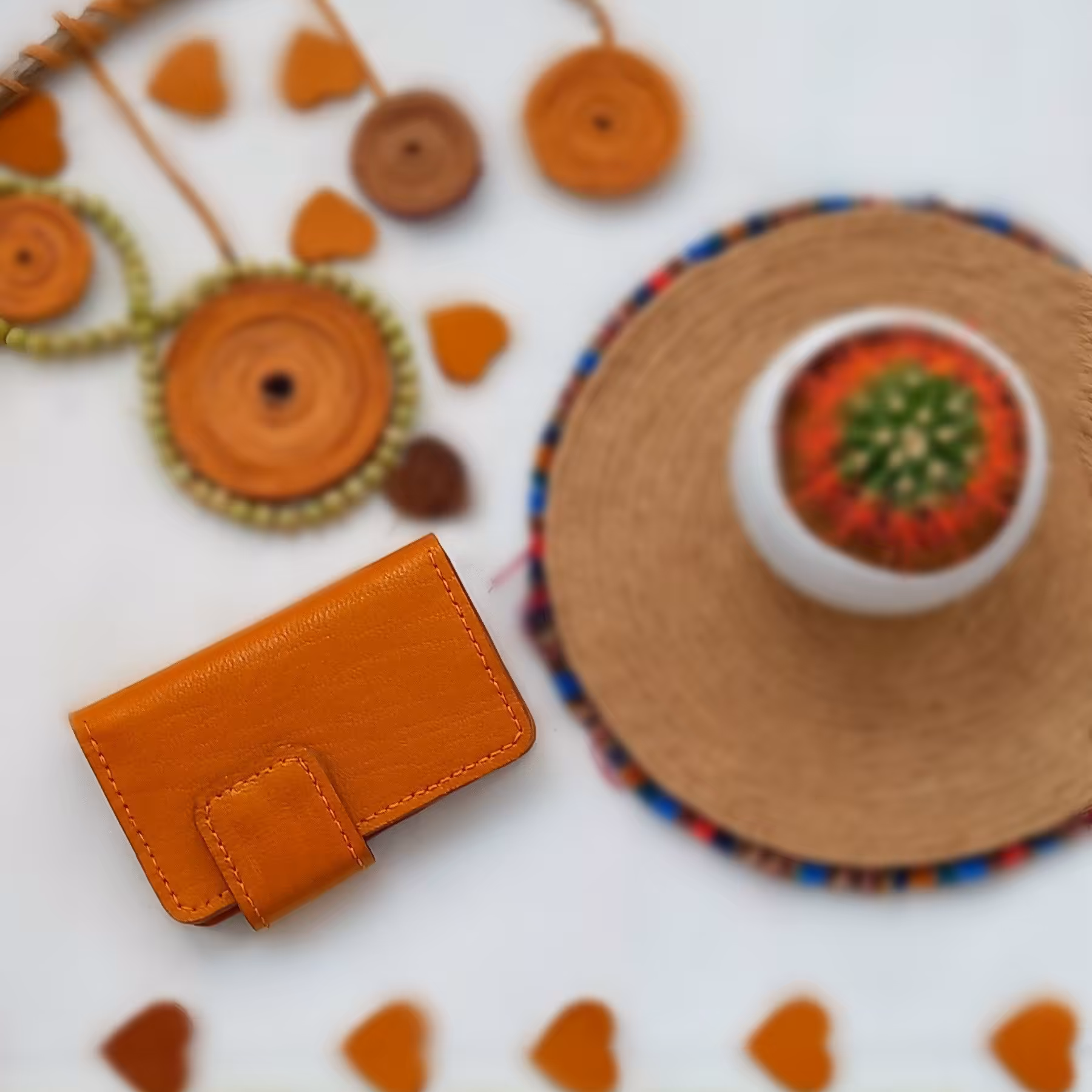 کیف کارت چرم طبیعی 