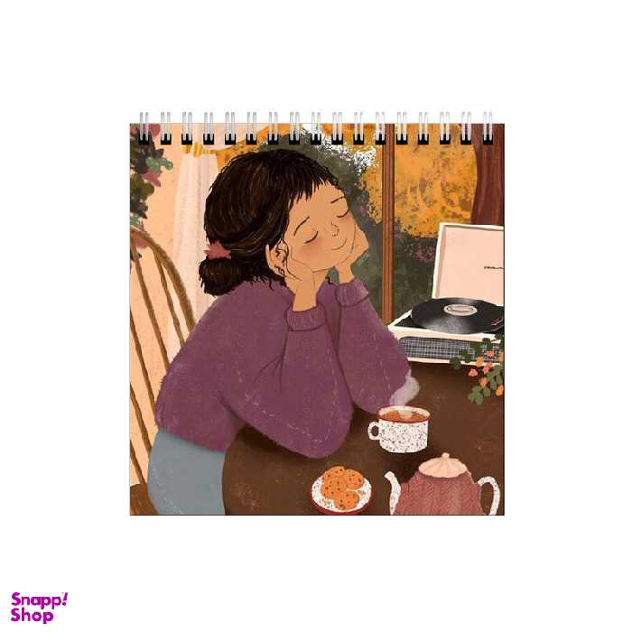 دفتر طراحی بامبیلیپ طرح چای در عصر پاییزی کد 2401066