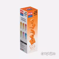 کر 26 قطعه نارنجی ساختنی ژئومگ

