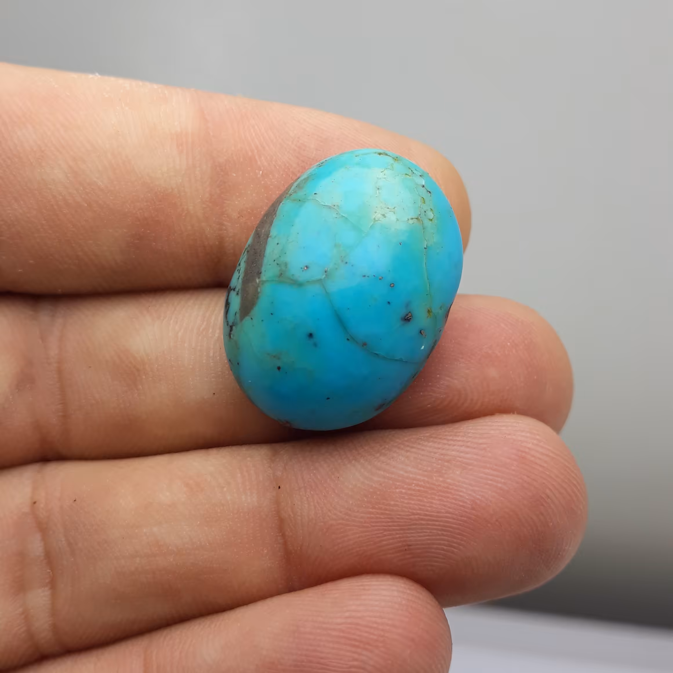 نگین فیروزه کرمان معدنی و خاص