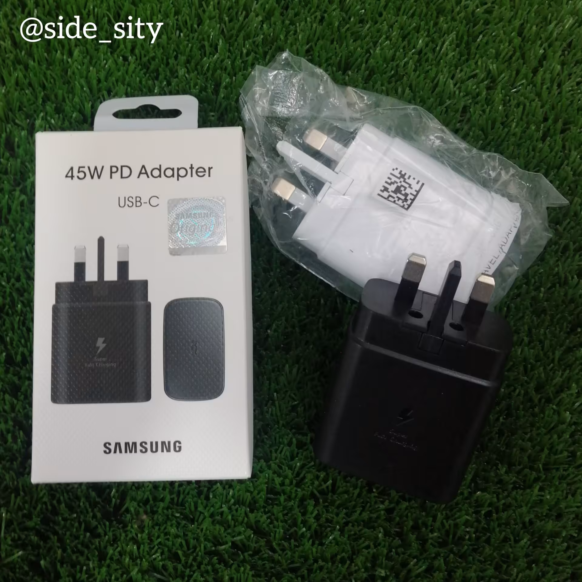 شارژر  دیواری سامسونگ 45 وات اورجینال فست شارژ در غرفه شهر جانبی 