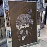 تابلو عقاب آینه ای