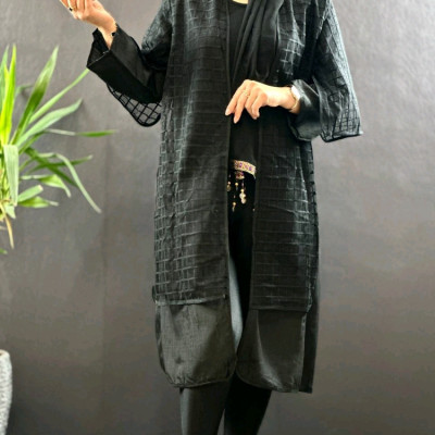 مانتو گیپوردار زیره نازلی رویه گیپور(موجودی سوال شود)