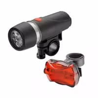 چراغ جلو و عقب دوچرخه مدل A - بسته 2 عددی کد 1227023