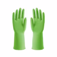 دستکش آشپزخانه فلورا رنگ سبز فسفری
