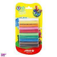 خمیر بازی 10 رنگ وکیومی آریا (Arya) کد 1021