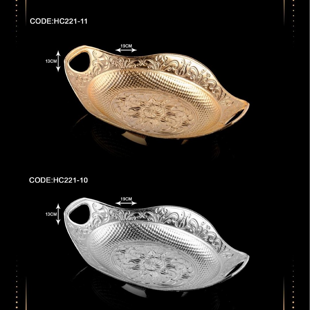خرما خوری طلایی ونقره ای As221