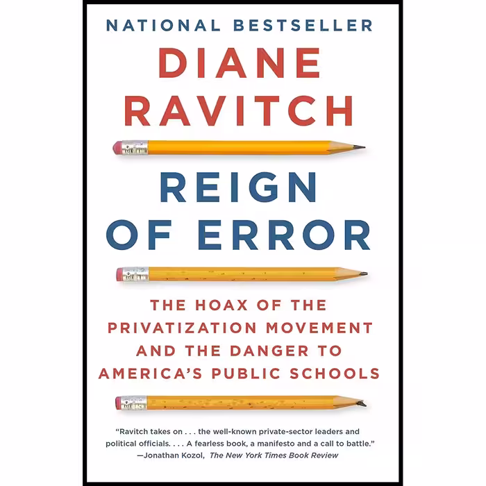 کتاب زبان اصلی Reign of Error اثر Diane Ravitch انتشارات Vintage
