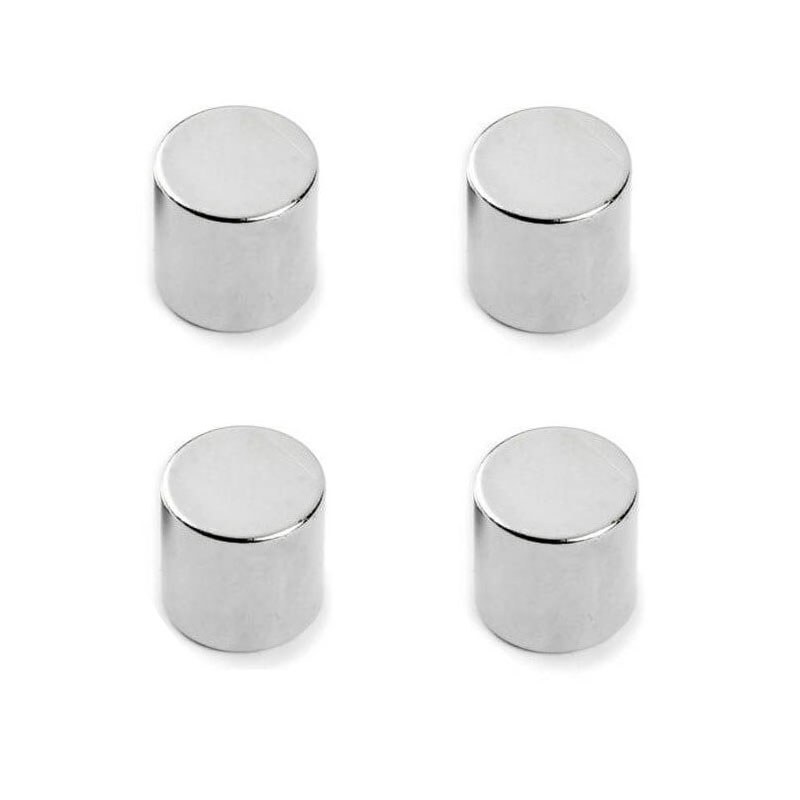 آهن ربا نئودیمیوم استوانه 10X10 mm بسته 4 عددی-جذب بالا و قوی (یک سانتیمتری)