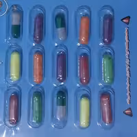 کپسول جادویی اشکال 