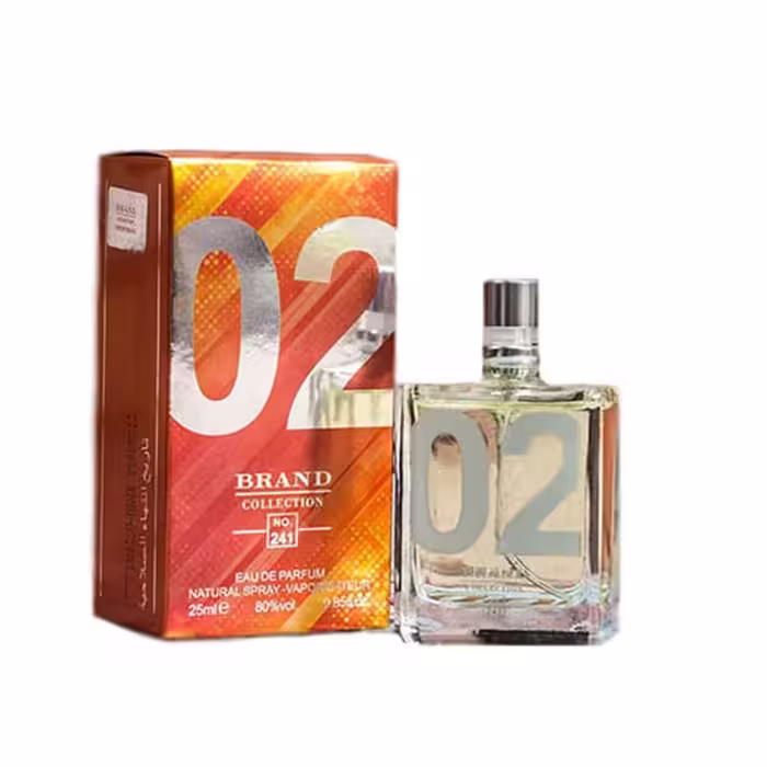 ادکلن مردانه برند کالکشن25 میل BRAND COLLECTION مدل اسپرت اسنتریک مولکول 02
