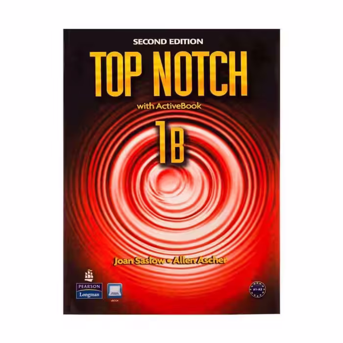 کتاب  زبان تاپ  ناچ  1b ویرایش دوم   Top notch  1b  2nd