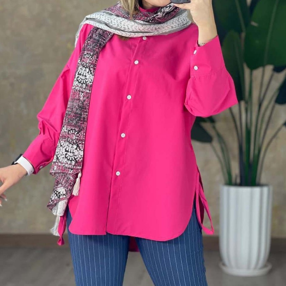 شومیز مانتویی داکرون بغل بند دار مانتوشومیزی خاص داکرون ساده مانتو اسپرت مانتو لش مانتو خاص مانتوجلو دکمه دار پرفروش