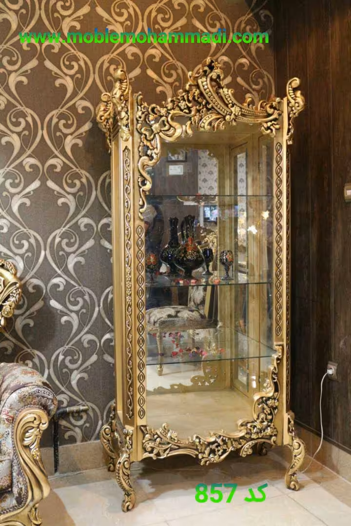 بوفه چوب راش کد857