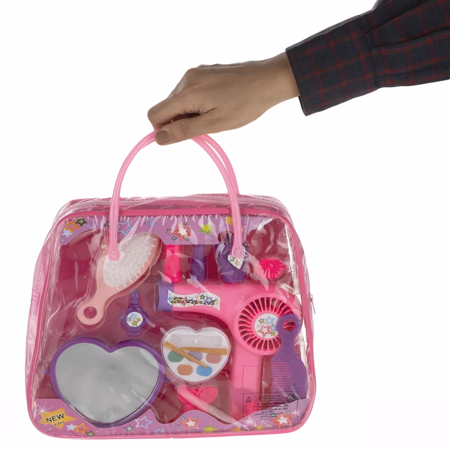 کیف آرایشی دخترانه 12قطعه ستاره