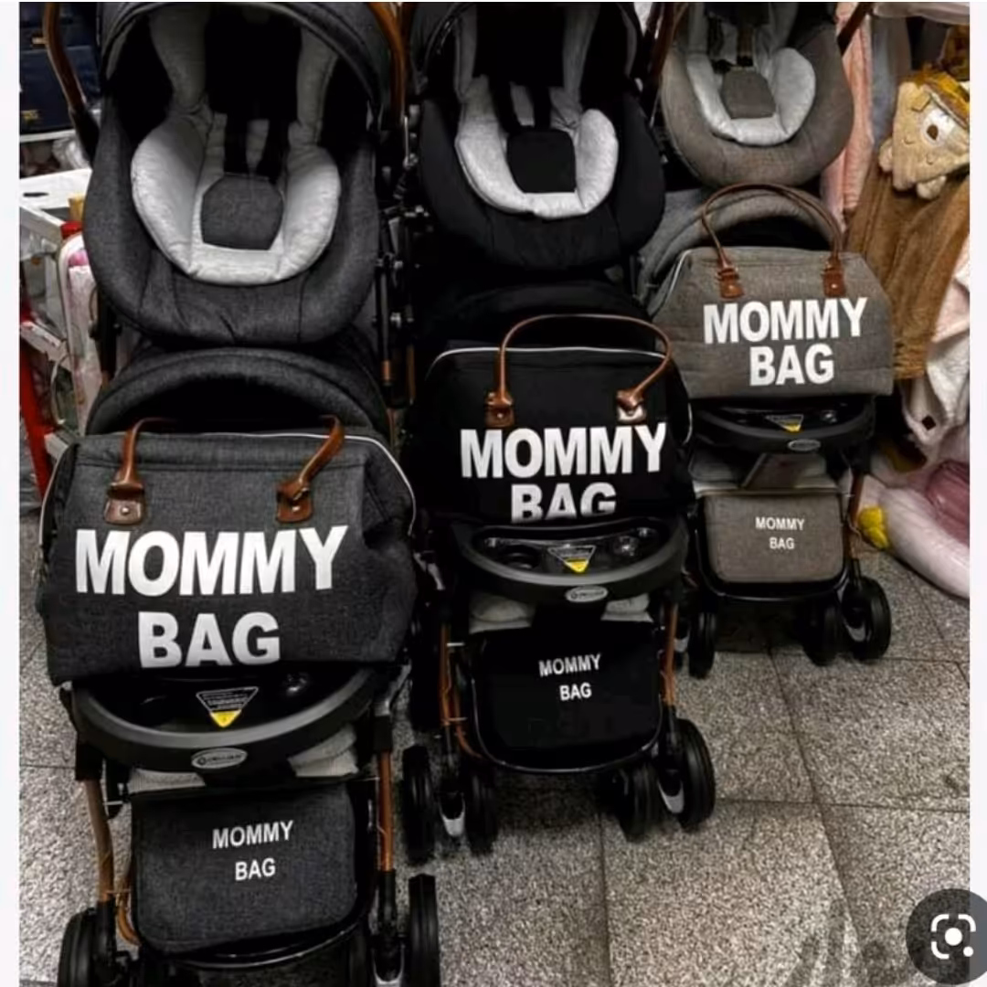 کالسکه  4 تکه مامی بگ اسکلت کالسکه دلیجان