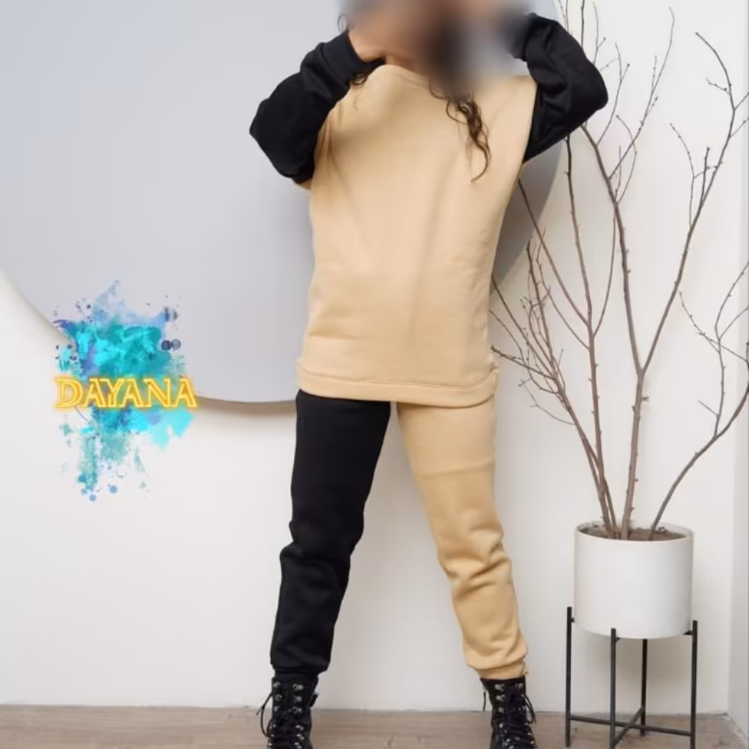 دروس و شلوار دورنگ 