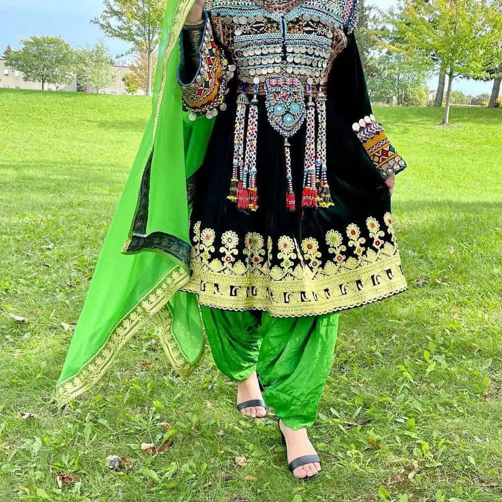 خرید لباس زنانه افغانی 