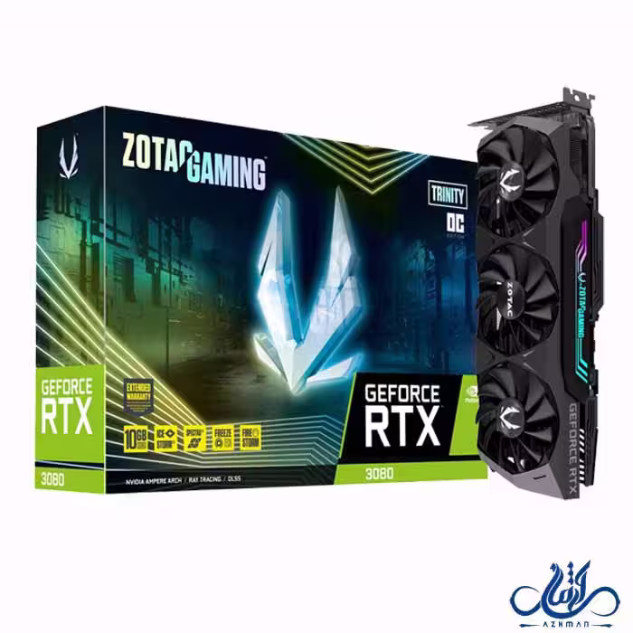 کارت گرافیک 3080 ZOTAK Trinity OC x3 10G