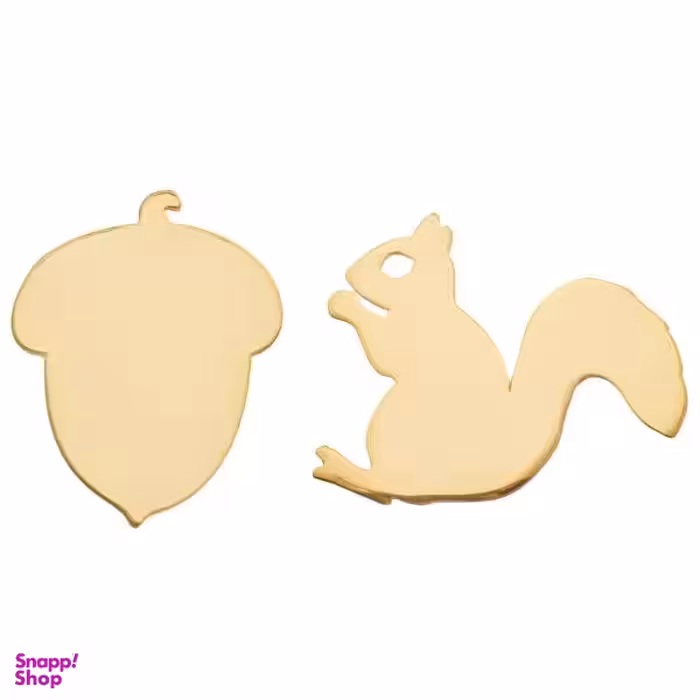 گوشواره طلا 18 عیار شمیم گلد گالری مدل EG31