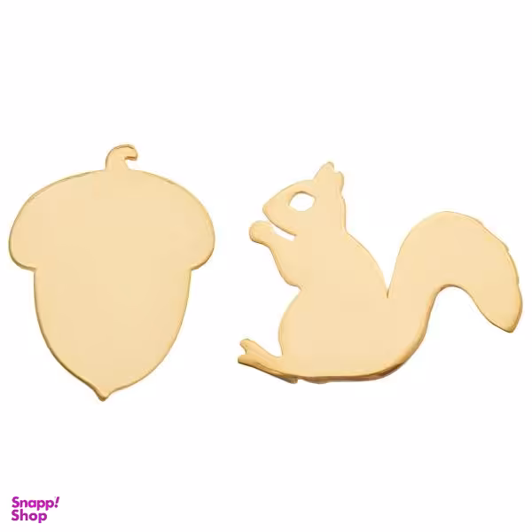 گوشواره طلا 18 عیار شمیم گلد گالری مدل EG31