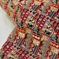 پارچه لینن سوزندوزی فاخر پارچه حیات 