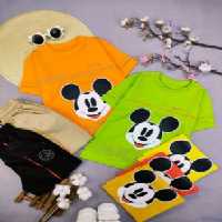 تیشرت وشلوارک سه ربع اسپرت میکی نگینی